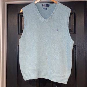 Polo by Ralph Lauren Linen Blend Vest Sz. Medium